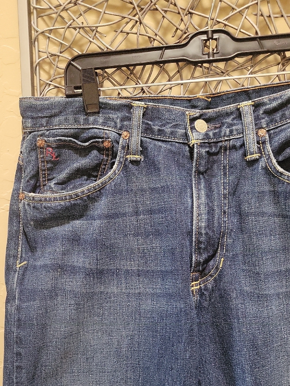 Polo by Ralph Lauren Men's Vintage 15941 Straight-Leg Blue Jeans. NWOT - Picture 2 of 8